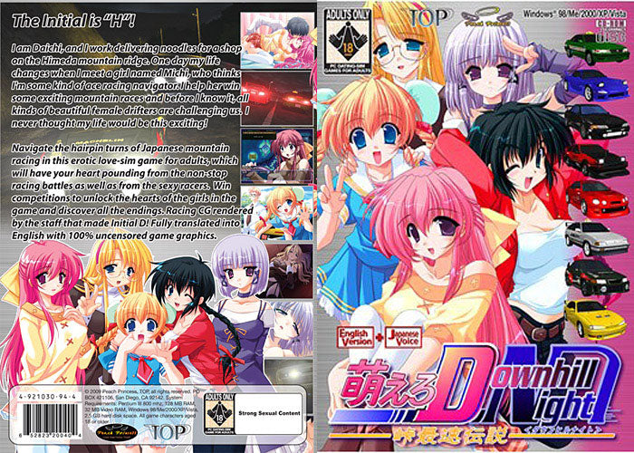 Moero Downhill Night 1 (PC Game) - Peach Princess
