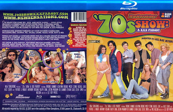 '70s Show: A XXX Parody (2 Disc Set) (Blu-Ray) - Digital Sin BluRay