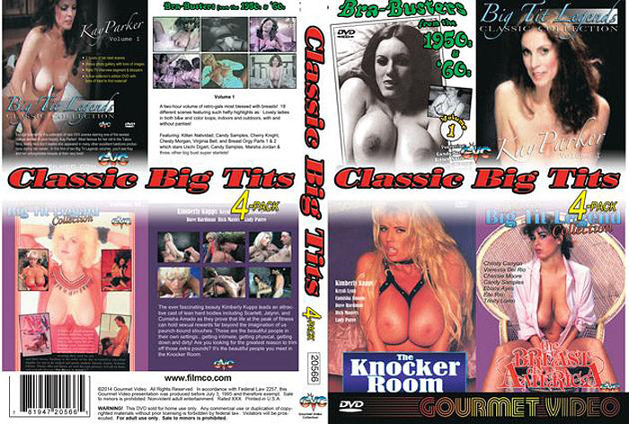 4 Pk Classic Big Tits (4 Disc Set) - Gourmet 4 Pack