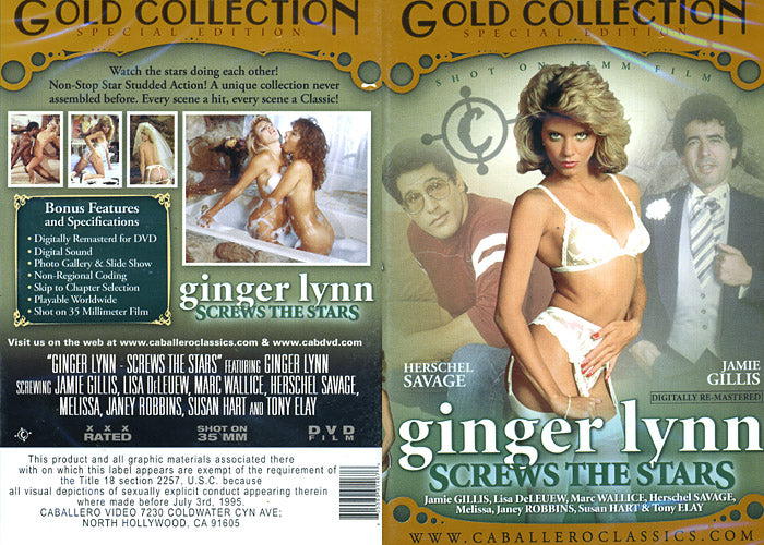 Ginger Lynn Screws The Stars - Caballero Classics