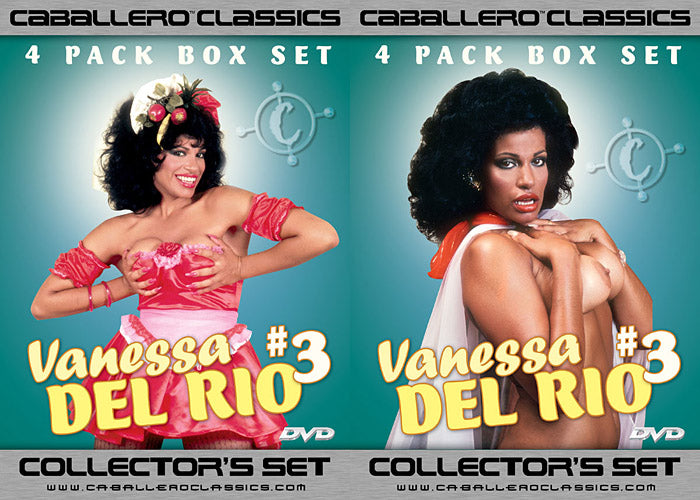 Vanessa Del Rio 3 (4 Disc Set) - Caballero 4 Pack  Classic