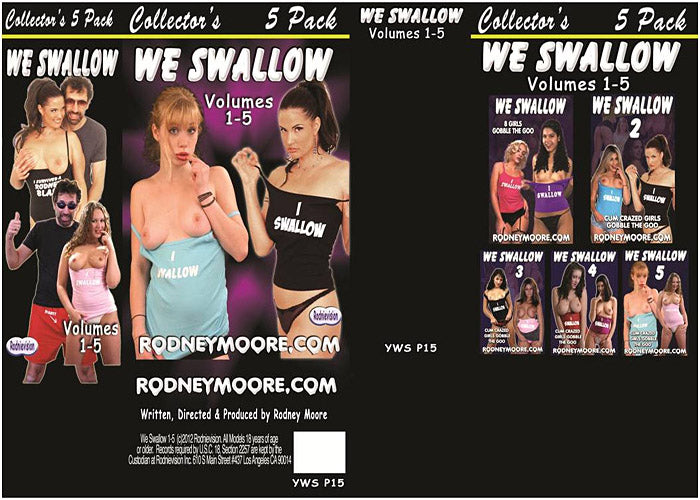 We Swallow 1-5 (5 Disc Set) - Rodnievision